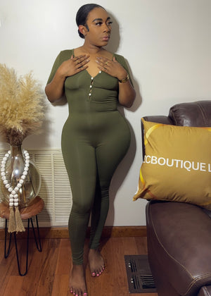 Simply Beautiful Romper:Green